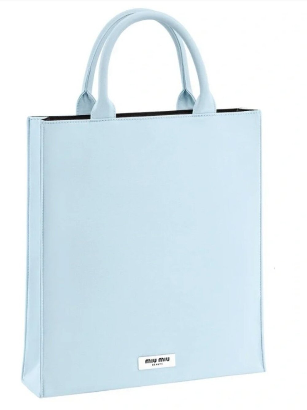 Miu Miu Sky Blue Tote Bag